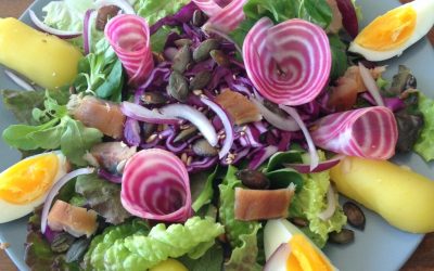 Salade d’hiver colorée